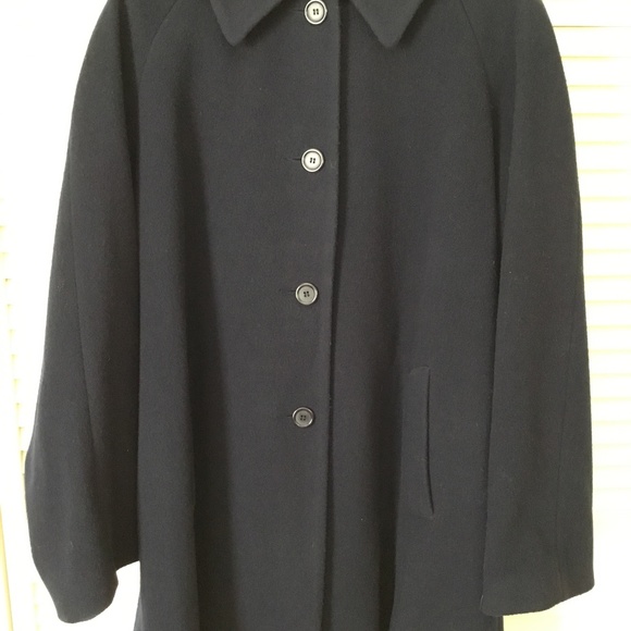 Blue Wool Coat - Picture 3 of 10